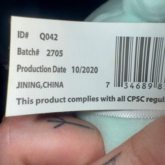 Buttons the Bunny Squishmallow 5” Plush 2020 Kellytoy EUC - Picture 8 of 8